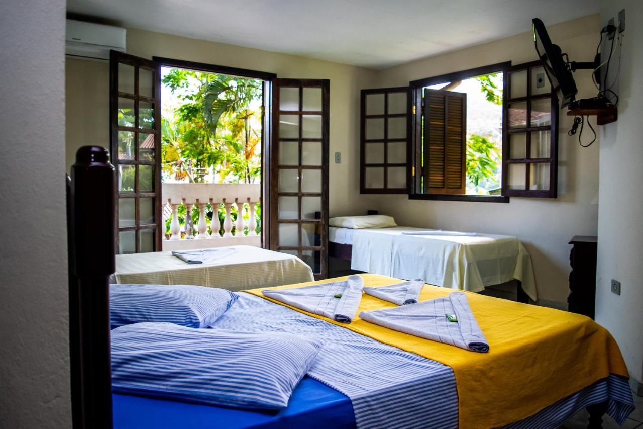 Beira Mar Hotel Ubatuba Bagian luar foto
